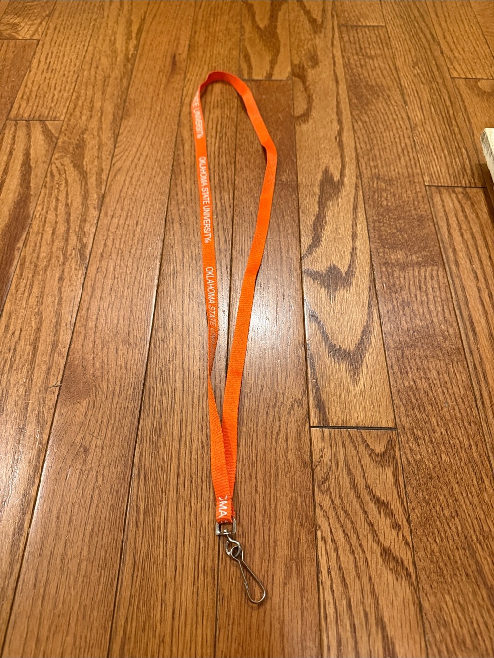 Orange Oklahoma State University Lanyard